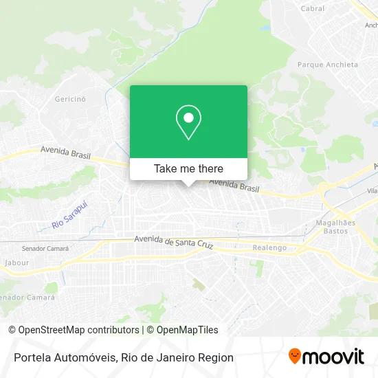 Portela Automóveis map