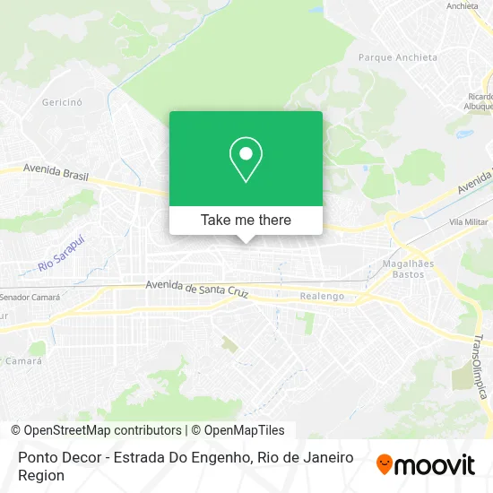 Ponto Decor - Estrada Do Engenho map