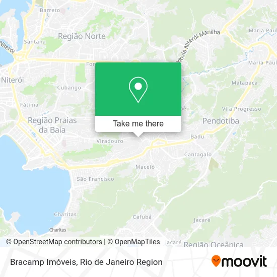 Bracamp Imóveis map