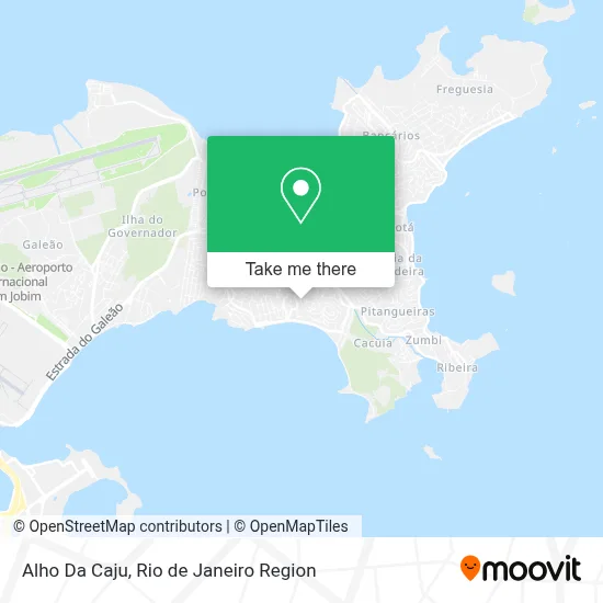 Alho Da Caju map