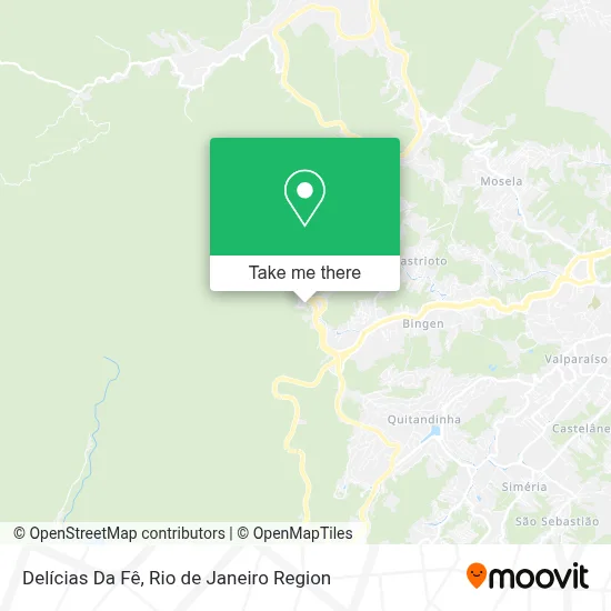Delícias Da Fê map