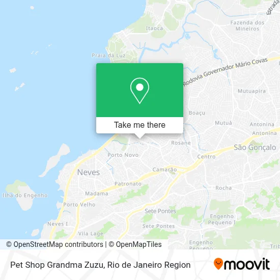 Pet Shop Grandma Zuzu map
