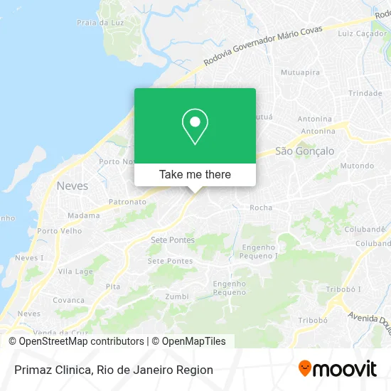 Primaz Clinica map