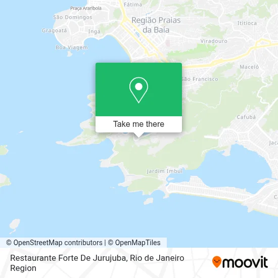 Restaurante Forte De Jurujuba map