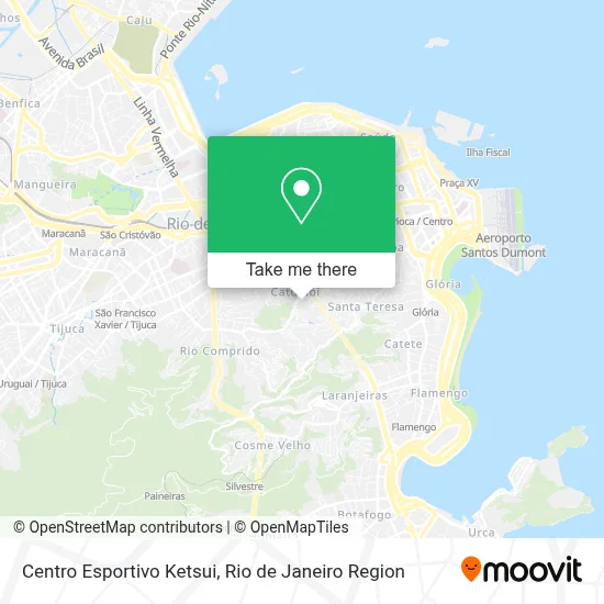 Centro Esportivo Ketsui map
