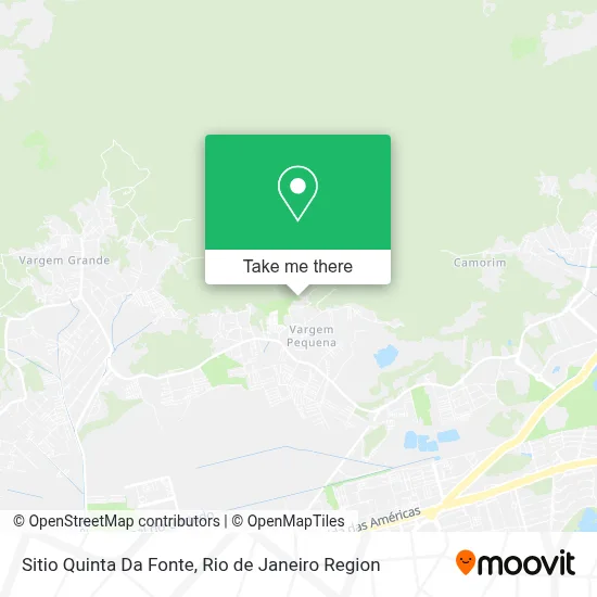 Sitio Quinta Da Fonte map