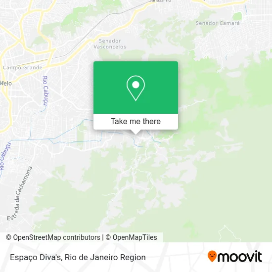 Espaço Diva's map