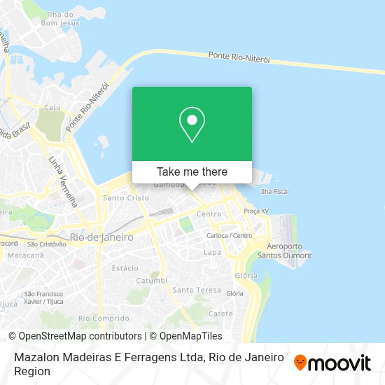 Mazalon Madeiras E Ferragens Ltda map