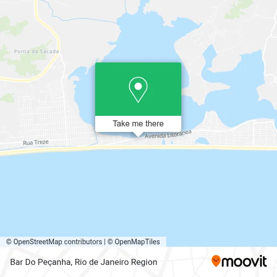 Bar Do Peçanha map