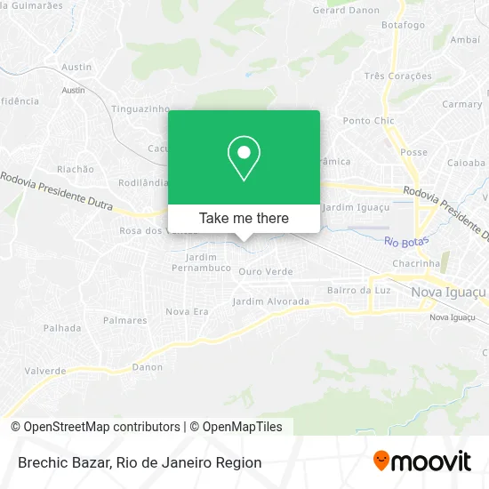 Brechic Bazar map