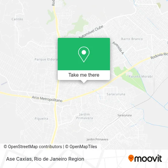 Ase Caxias map