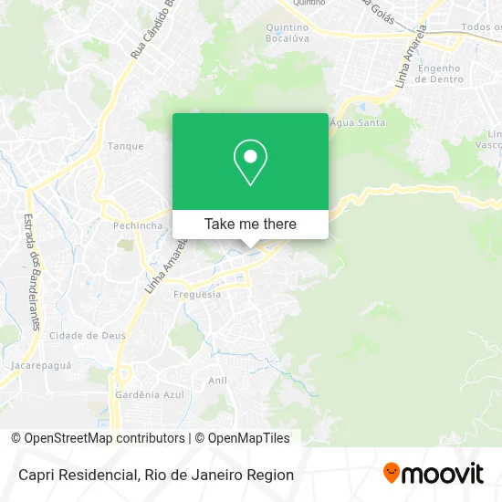 Capri Residencial map