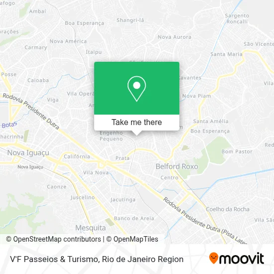 V'F Passeios & Turismo map