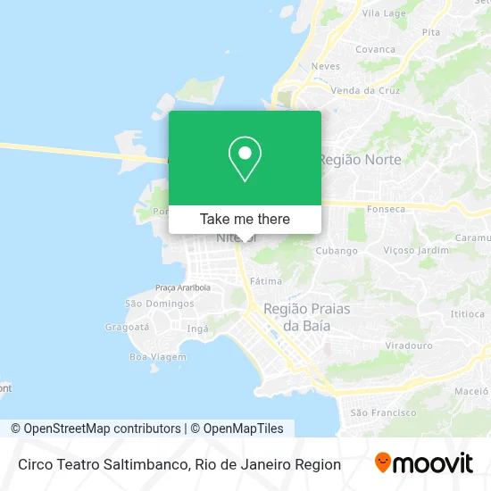 Circo Teatro Saltimbanco map