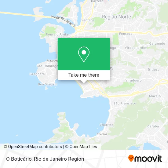 O Boticário map