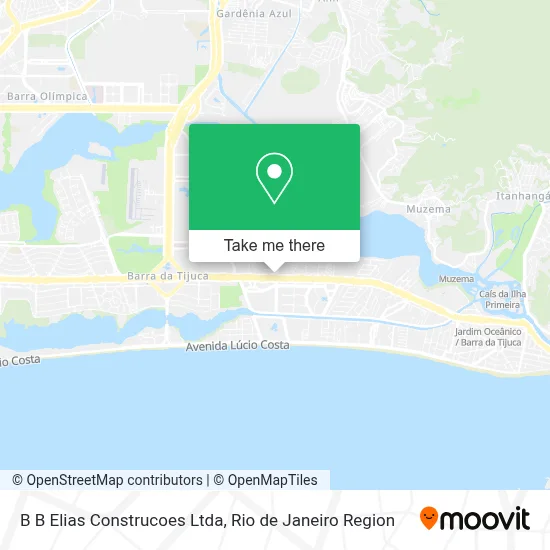 B B Elias Construcoes Ltda map