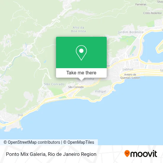 Ponto Mix Galeria map