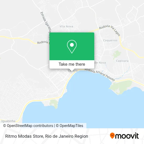 Ritmo Modas Store map