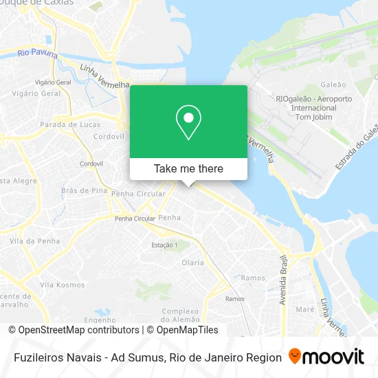 Fuzileiros Navais - Ad Sumus map