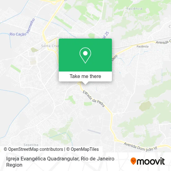 Igreja Evangélica Quadrangular map