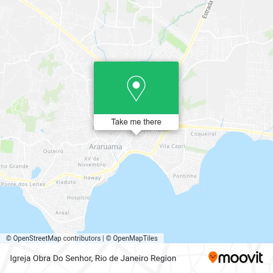 Igreja Obra Do Senhor map