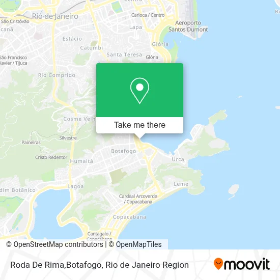 Roda De Rima,Botafogo map