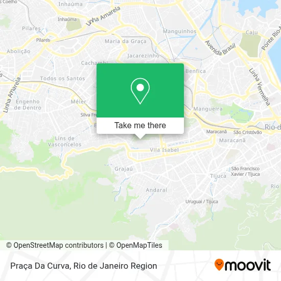 Praça Da Curva map