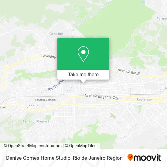Denise Gomes Home Studio map
