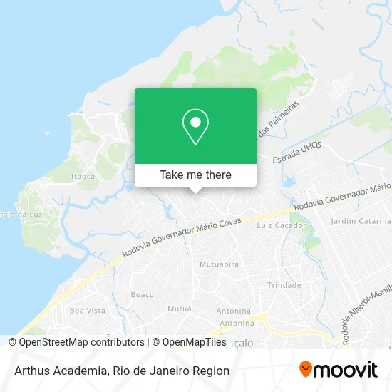 Arthus Academia map