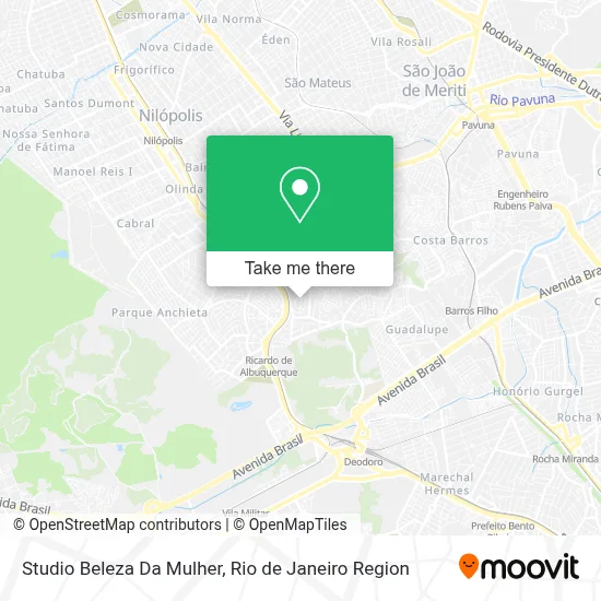 Studio Beleza Da Mulher map