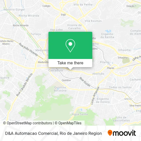 D&A Automacao Comercial map