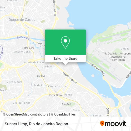 Sunset Limp map