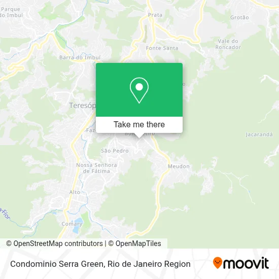 Condominio Serra Green map