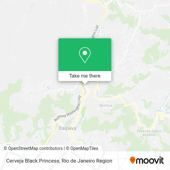 Cerveja Black Princess map