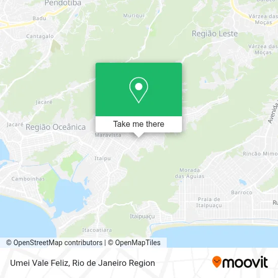 Umei Vale Feliz map