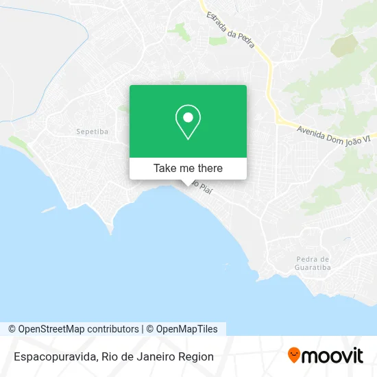 Espacopuravida map