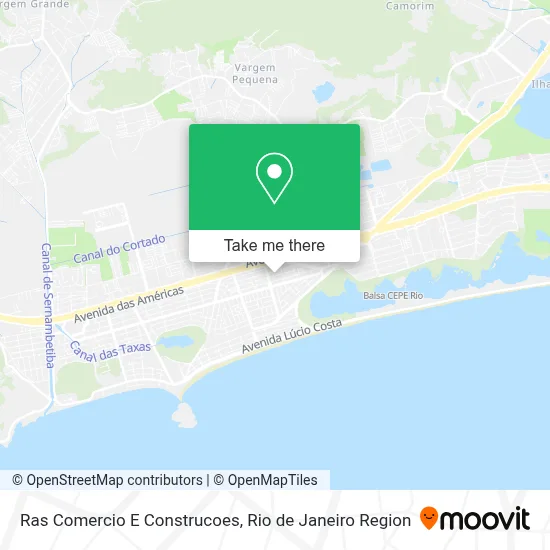 Ras Comercio E Construcoes map