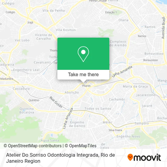 Atelier Do Sorriso Odontologia Integrada map