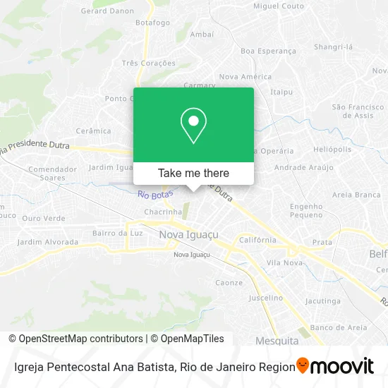Igreja Pentecostal Ana Batista map