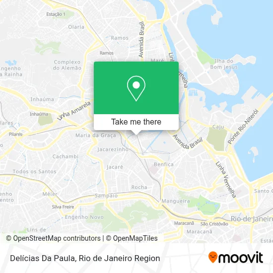Delícias Da Paula map