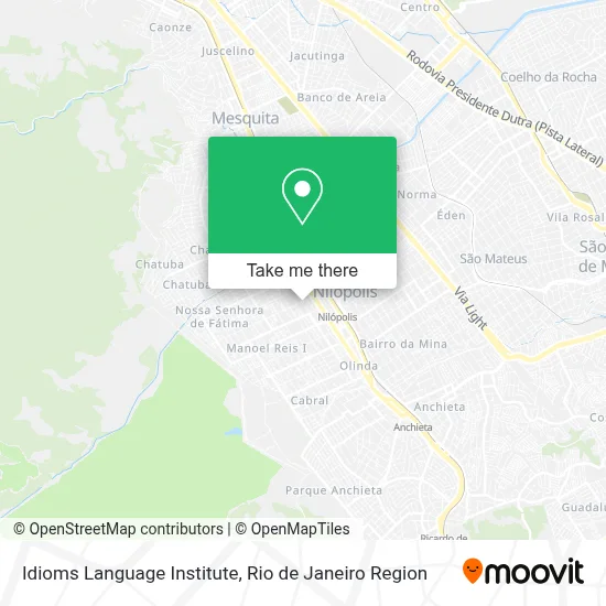 Idioms Language Institute map