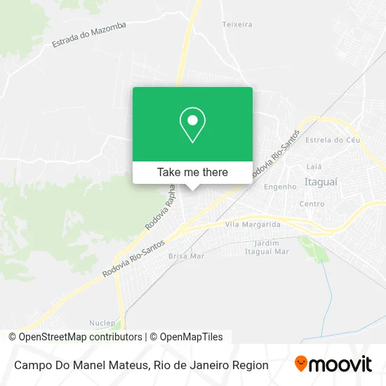 Campo Do Manel Mateus map