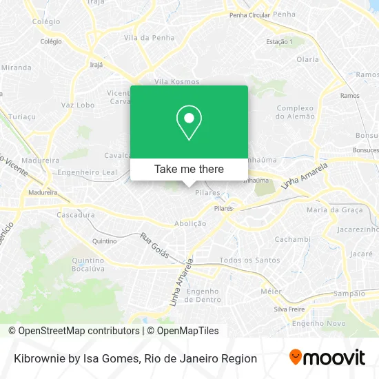 Kibrownie by Isa Gomes map