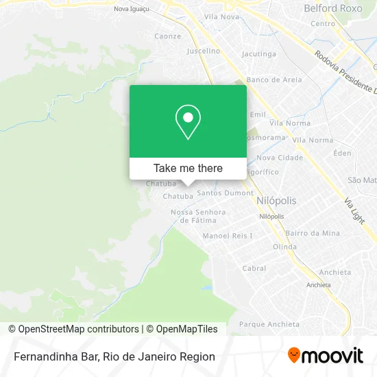 Fernandinha Bar map