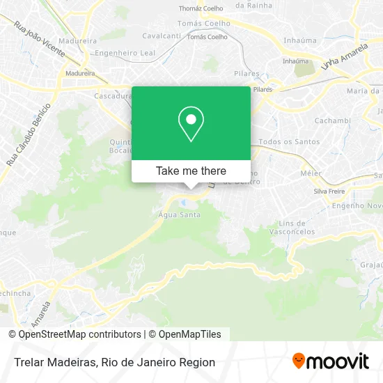 Trelar Madeiras map