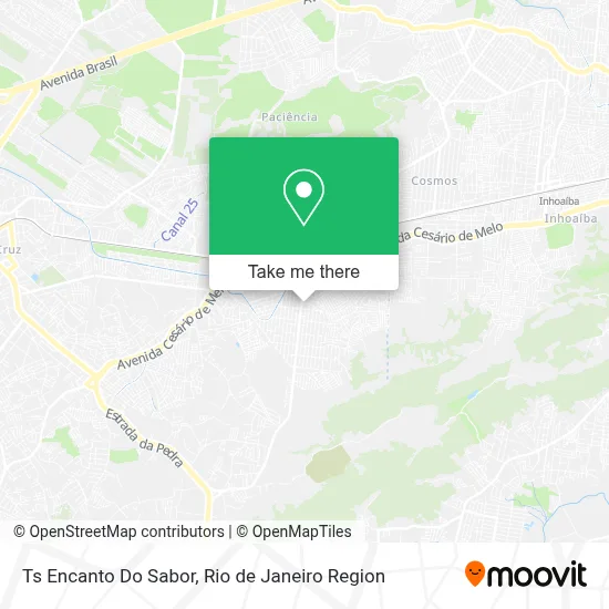 Ts Encanto Do Sabor map