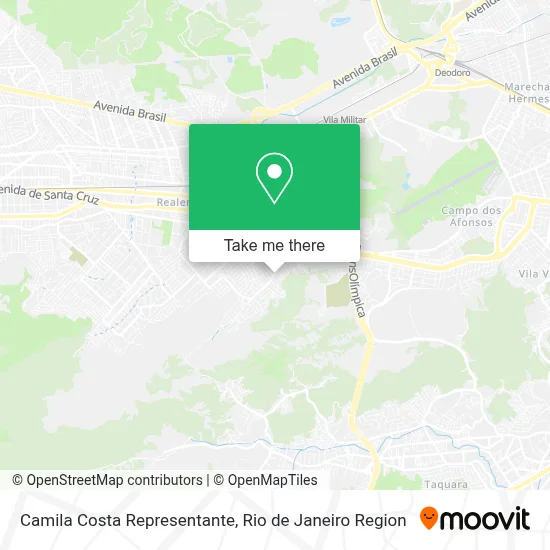 Camila  Costa Representante map