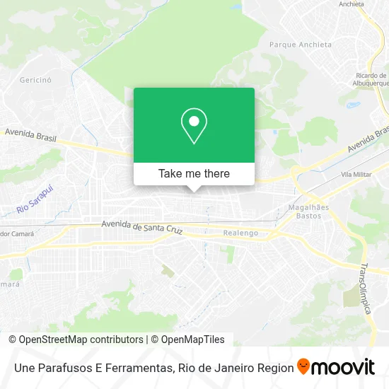 Une Parafusos E Ferramentas map