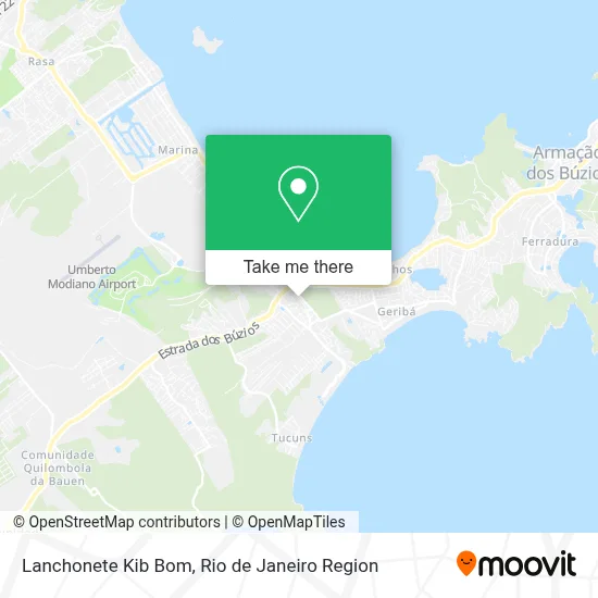 Lanchonete Kib Bom map