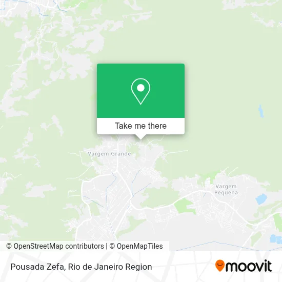 Pousada Zefa map